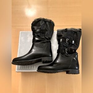 Stuart Weitzman Women's “Snowflake” RainBoot (Sz 8)